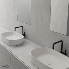White Wash Basin - Nivito MO-610-WH