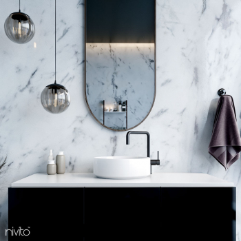 Bathroom sink - Nivito 1-MO-365-WH